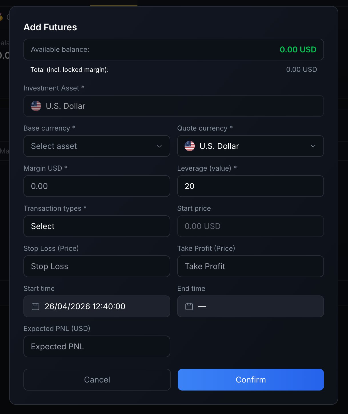 Time-travel trades — Add Futures with Expected PNL